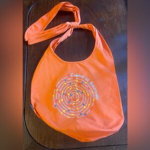 Camino de Santiago Orange Tie-Handle Women’s Tote